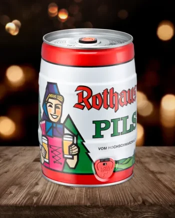 Rothaus Pils 5.1% 5 Litre (8.8 Pint) Mini Keg