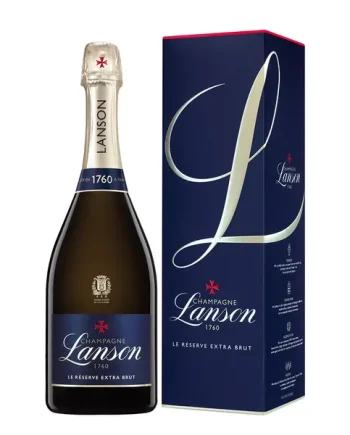 Lanson Le Reserve Extra Brut Gift Boxed 75cl