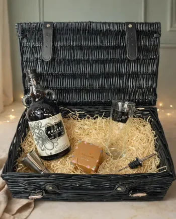 Kraken Black Spiced Rum 14" Gift Hamper with Chocolate and Accessories - 70cl (40% ABV)