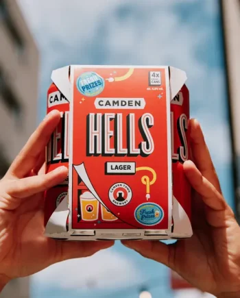 Hells Lager 4 can pack 440ml