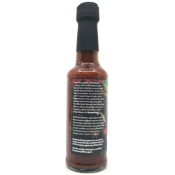 The Spice Must Flow Second Sun Pomegranate &Mint Hot Sauce (150ml)