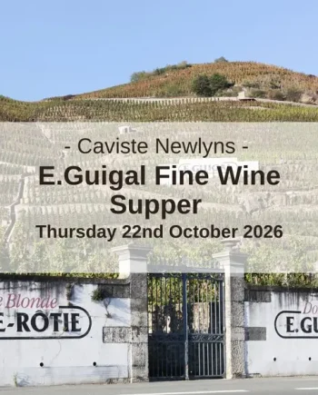 E.Guigal Fine Wine Supper - Thursday 22nd October 2026