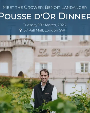Dinner with Benoit Landanger at 67 Pall Mall