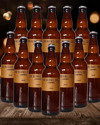 Kernel British Lagerbier 500ml Bottles - 5.3% ABV (12 Pack)
