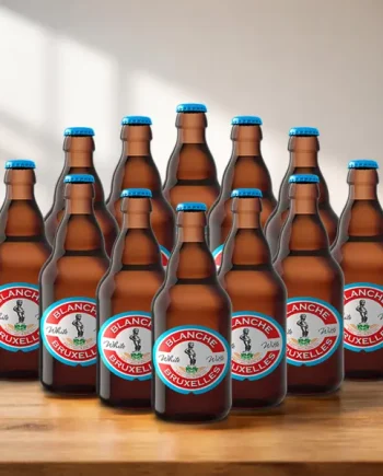 Blanche de Bruxelles Belgian Wheat Beer 330ml Bottles 4.5% ABV (Multipack)