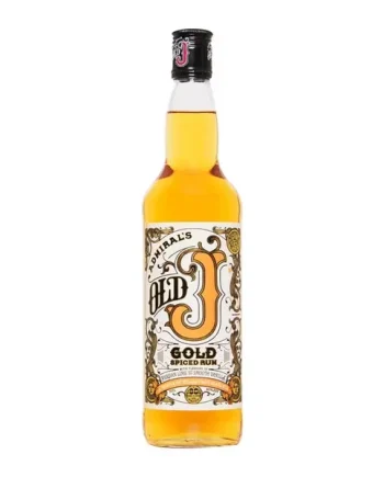 Admiral Vernon's Old J Gold Spiced Rum 70cl