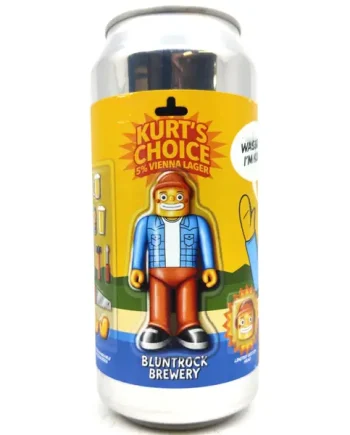 Bluntrock Kurt's Choice Vienna Lager 5% (440ml can)