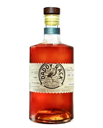 Daddy Rack Tennessee Straight Whiskey Single Barrel #1 Cask Strength 61.4% 70cl