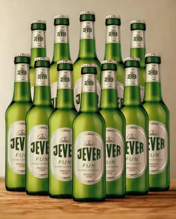 Jever Fun Alcohol Free Pilsner 330ml Bottles - 0.5% ABV (Multipack)