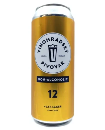 Vinohradsky Pivovar Non-Alcoholic 12 Lager 0.5% (500ml can)