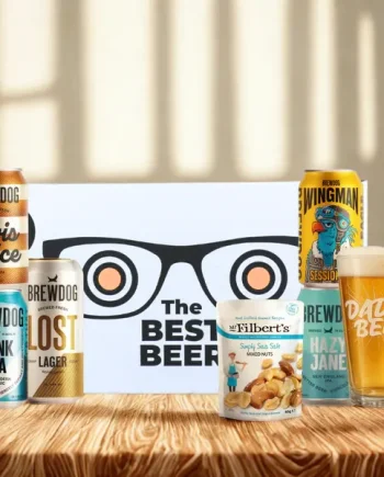 BrewDog Craft Beer “Best Dad” Gift Pack (5 Cans) with Dad’s Beer Glass