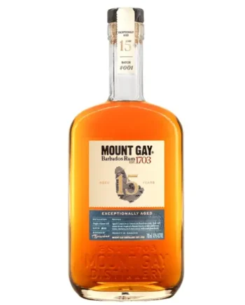 Mount Gay 15yr old, Barbados Rum, 43%