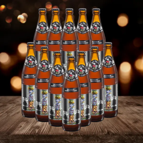 Kuchlbauer Turmweisse German Wheat Beer 500ml Bottles - 5.9% ABV (12 Pack)