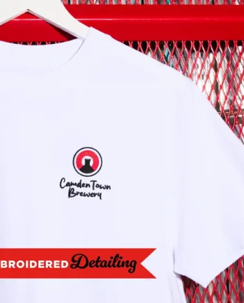 Camden Hells Pour White T-Shirt