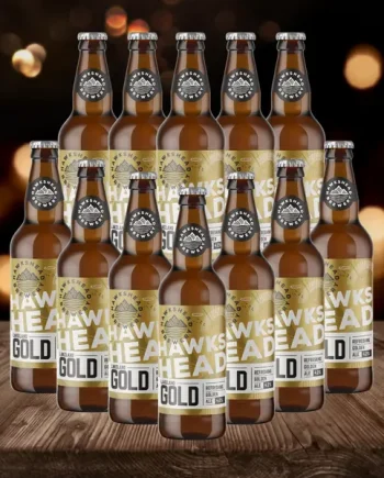 Hawkshead Brewery Lakeland Gold Ale 500ml Bottles - 4.2% ABV (12 Pack)