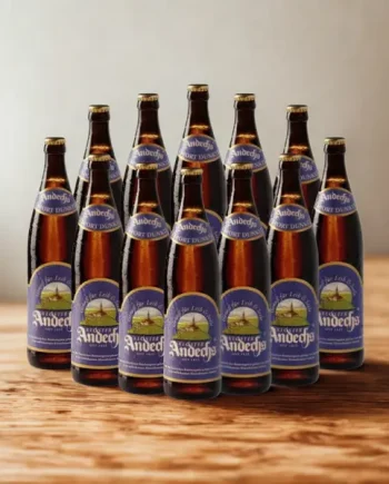 Andechs Export German Dunkel 500ml Bottles – 4.9% ABV (Multipack)
