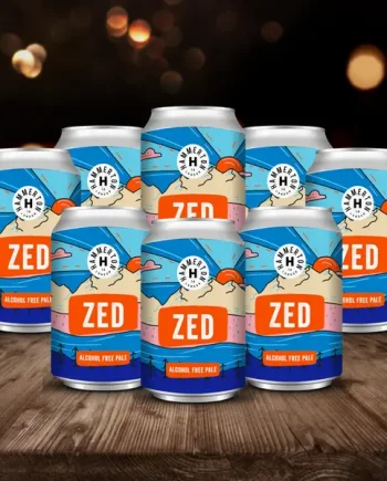 Hammerton Brewery British Gluten Free/Low Alcohol Pale Ale Zed AF 330ml Cans - 0.5% ABV (8 Pack)
