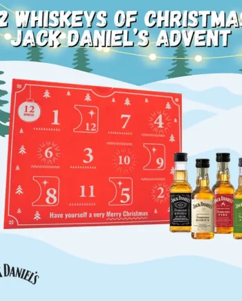 12 Whiskeys of Christmas Jack Daniel’s Advent Calendar 2026 – Tennessee Whiskey Miniature Gift Set (12 x 5cl)