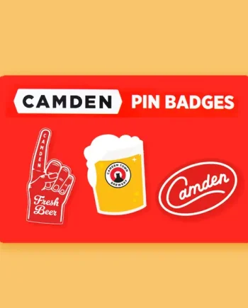 Camden Pin Badges - set of 3