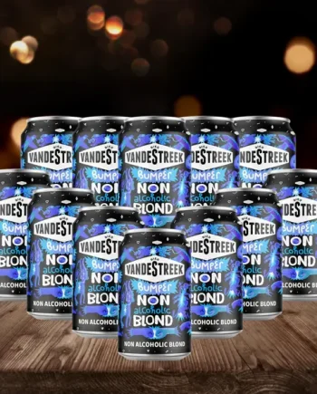 VandeStreek Bumper Dutch Non-Alcoholic Blond 330ml Cans - 0.5% ABV (Multipack)