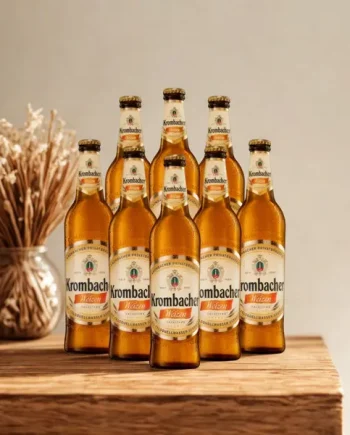 Krombacher Weizen Premium German Wheat Beer 500ml Bottles (Multipack) - 5.3% ABV