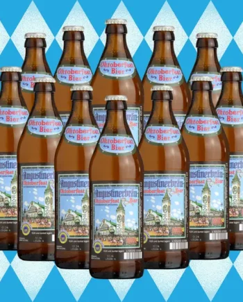 Augustiner München Oktoberfest Beer 500ml Bottles (Multipack) - 6.3% ABV