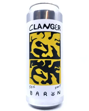 Baron Brewing Clanger Stout 5.3% (500ml can)