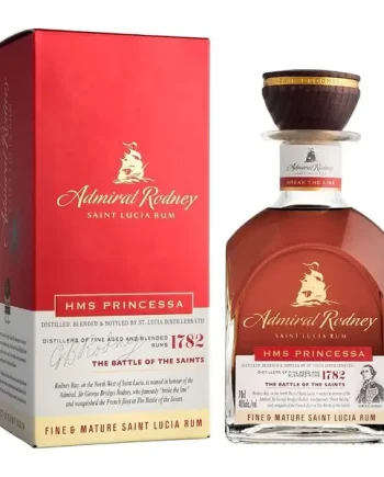 Admiral Rodney HMS Princessa Gold Rum 70cl