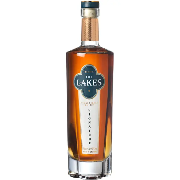 The Lakes Signature Single Malt Whisky 70cl in Luxury Elm Wood Gift Box